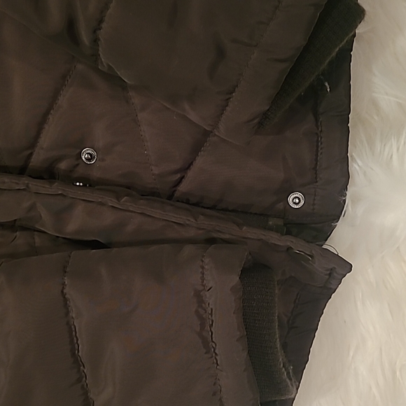 Cecilia Classics Size M Brown Puffy Coat - Picture 4 of 7